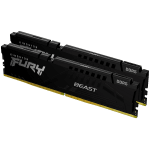 Памет Kingston 16GB 5600MT/s DDR5 CL40 DIMM (Kit of 2) FURY Beast Black XMP, EAN: 740617325935