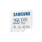 Samsung EVO Plus, microSDXC, UHS-I, 256GB, Adapter