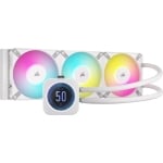 Охлаждане Corsair iCUE H150i ELITE LCD XT - White, 360mm