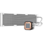 Охлаждане CORSAIR iCUE H150i ELITE RGB Liquid CPU Cooler - White, 360mm