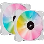 Corsair White SP140 RGB ELITE (2 Pack)