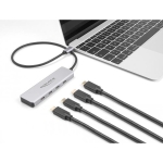 USB hub Delock 64231, USB-C - 4 x USB-C, 10 Gbps
