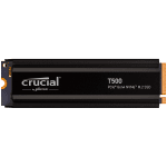 SSD диск Crucial T500 1TB PCIe Gen4 NVMe M.2 SSD with heatsink, EAN: 649528940018