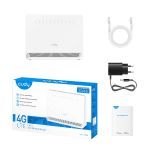Cudy LT700E, AC1200, 4G, LTE CAT 6, 2.4/5 GHz, 300 - 867 Mbps