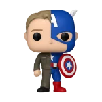 Funko POP! Marvel: Split - Steve Rogers/Captain America #1431