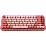 LOGITECH POP ICON KEYS - ROSE - US INT'L - BT - INTNL-973