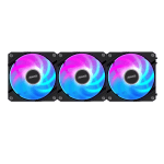 GIGABYTE AORUS EZ CHAIN 120 Black 3-Pack ARGB