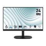 MSI PRO MP245V - 24 inch 100Hz, 1920x1080 16:9, VA Anti-glare, 1ms/4ms