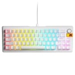 Glorious GMMK 3 HE 65% White - Fox HE Switches