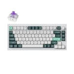 Keychron Q1 HE QMK 75% Shell White - Gateron Double-Rail Magnetic Nebula Switch