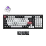 Keychron Q5 HE QMK Carbon Black - Gateron Double-Rail Magnetic Nebula Switch
