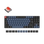 Keychron K1 Pro QMK/VIA TKL Gateron Low Profile Red Switch, RGB Backlight, ABS