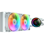 Охладител за процесор COUGAR AIO Liquid Cooling Poseidon Elite ARGB 240 White