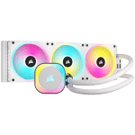 Охладител за процесор CORSAIR iCUE LINK H150i RGB White AIO, 360mm
