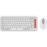 LOGITECH POP ICON COMBO - OFF WHITE - US INT'L - BT  - INTNL-973