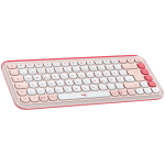 LOGITECH POP ICON COMBO - ROSE - US INT'L - BT  - INTNL-973