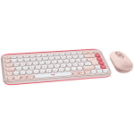 LOGITECH POP ICON COMBO - ROSE - US INT'L - BT  - INTNL-973