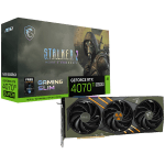 Видео карта MSI GeForce RTX 4070 Ti SUPER 16G GAMING SLIM STALKER 2 EDITION, 16GB GDDR6X