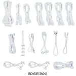 Захраване Lian Li EDGE EG1300 White 1300W 80+ Platinum PCIe 5.1, ATX 3.1