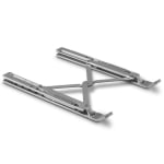 HAMA Aluminium laptop stand, up to 39 cm (15,4"), silver