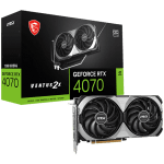 Видео карта MSI RTX 4070 VENTUS 2X E1 12G OC, 12GB GDDR6