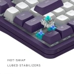 Dark Project ALU87A Violet RGB - TKL