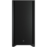 Кутия CORSAIR 4000D Tempered Glass, ATX, Black