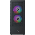 Кутия Xigmatek Hero II Air 3F Black EN41655, ATX