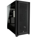 Кутия Corsair 5000D AIRFLOW Tempered Glass, E-ATX, Black