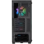 Кутия Corsair iCUE 220T RGB Airflow Tempered Glass, ATX, Black