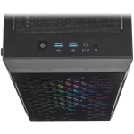 Кутия Corsair iCUE 220T RGB Airflow Tempered Glass, ATX, Black