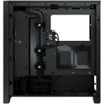 Кутия Corsair iCUE 4000X RGB Tempered Glass, E-ATX, Black