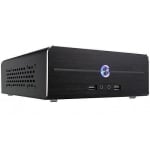 Кутия E-mini I5, mITX, Black, Brushed Aluminium,120W DC/DC 12V/5A Adapter