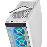 Кутия CORSAIR iCUE 465X RGB, ATX, White