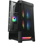 Кутия COUGAR AIRFACE RGB, E-ATX, Black