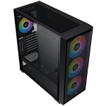 Кутия Xigmatek Anubis Pro 4FX EN40788, E-ATX, Black