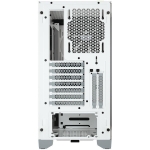 Кутия CORSAIR 4000D Tempered Glass, ATX, White