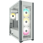 Кутия Corsair iCUE 7000X RGB Tempered Glass, E-ATX, White