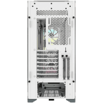 Кутия Corsair iCUE 5000X RGB Tempered Glass, E-ATX, White