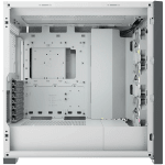 Кутия Corsair iCUE 5000X RGB Tempered Glass, E-ATX, White