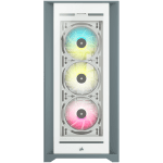 Кутия Corsair iCUE 5000X RGB Tempered Glass, E-ATX, White
