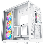 Кутия Xigmatek Aquarius Pro Arctic EN49424, ATX, Бяла