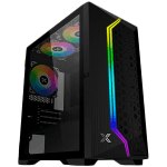 Кутия Xigmatek Gemini II EN48649, mATX, Black