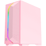 Кутия Xigmatek Gemini II Queen, EN48663, mATX, Pink