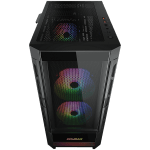 Кутия COUGAR DUOFACE RGB, E-ATX, Black
