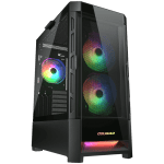 Кутия COUGAR DUOFACE RGB, E-ATX, Black