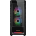 Кутия COUGAR DUOFACE RGB, E-ATX, Black