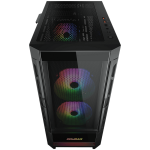 Кутия COUGAR DUOFACE RGB, E-ATX, Black
