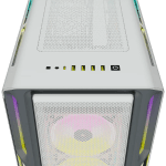 Кутия Corsair iCUE 5000T RGB Tempered Glass, E-ATX, White