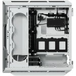 Кутия Corsair iCUE 5000T RGB Tempered Glass, E-ATX, White